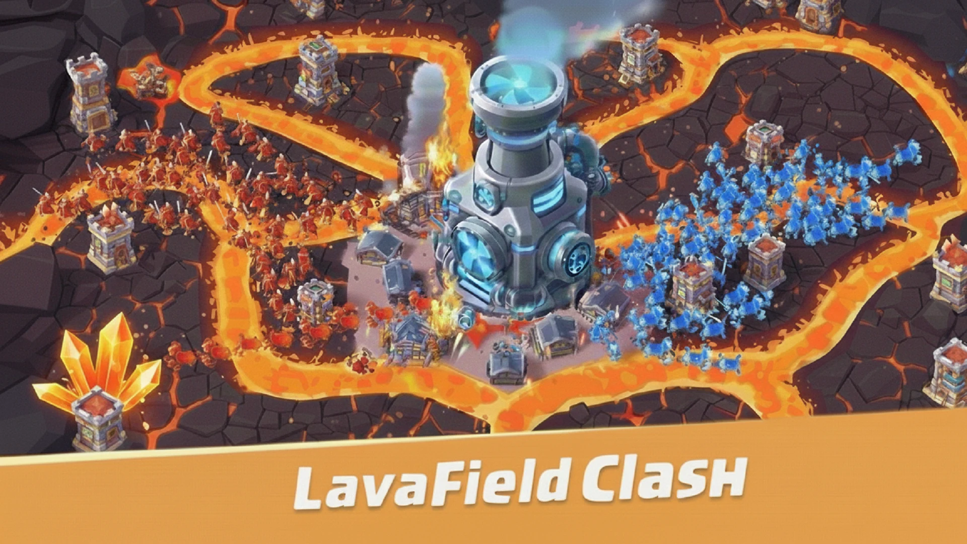 Lava Survival: Rise of Heroes screenshot