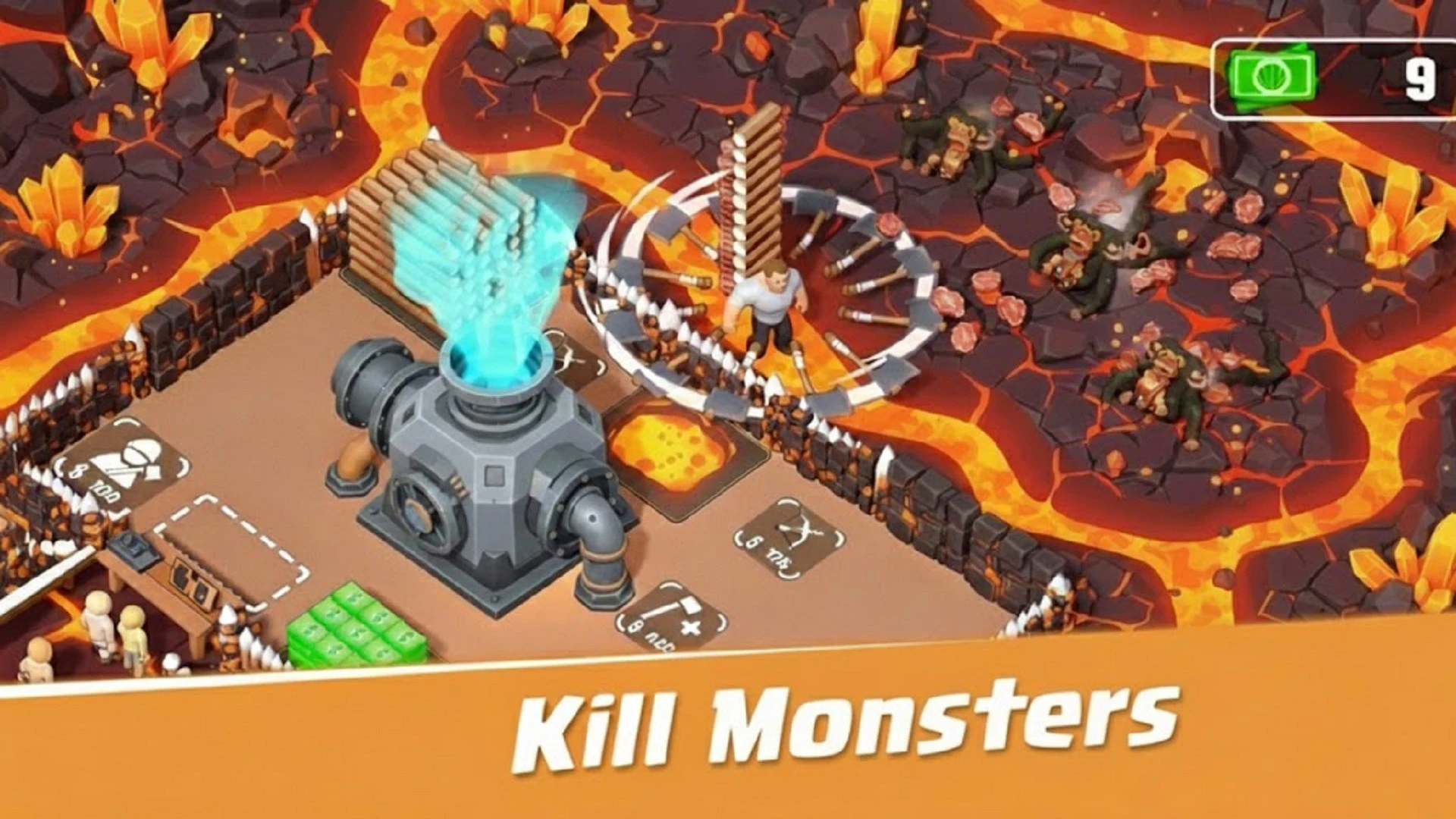 Lava Survival: Rise of Heroes screenshot